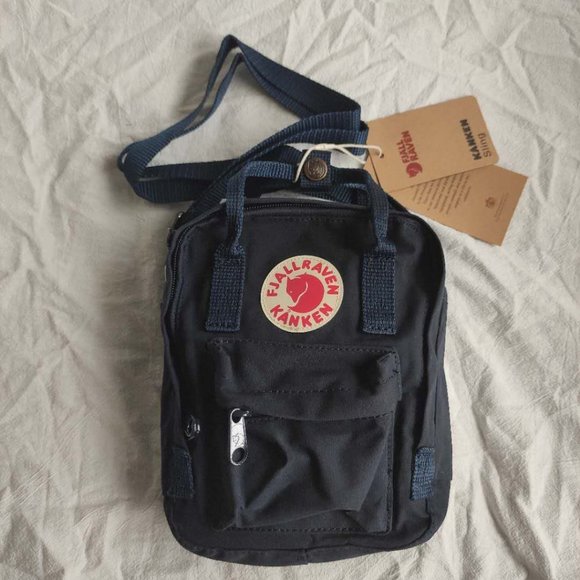 kanken sling navy